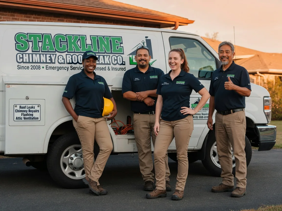 Chimney flashing repair company in Jay, FL